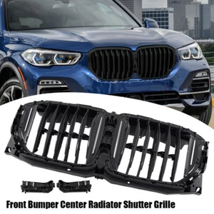 For 2019-23 BMW G05 X5 Air Grille Shutter 51749465527 51745A29C44 No Motor Black - Bild 1 von 12