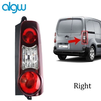 Peugeot Partner Mk2 Van 2012-2019 Door Rear Right Tail Light Back Brake Lamp O/S - Image 1 of 4