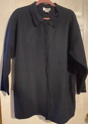 Jaqueta feminina DC Sport preta 2X - Imagem 1 de 2