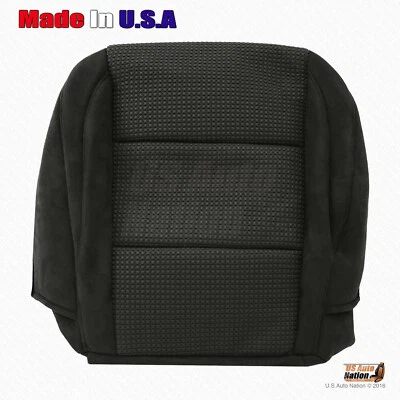 Fits 2008 2009 Nissan Armada SL SV Platinum Driver Bottom Cloth Seat Cover Black Foto 1 de 4