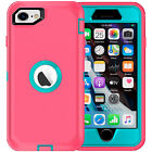 For iPhone SE 3rd 2nd Case Heavy Duty Shockproof Cover Built-in Screen Protector