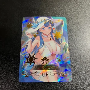 Saaya Yakushiji Swimsuit Card HUGtto! Precure UR TCG Doujin Anime Waifu Goddess - Picture 1 of 2