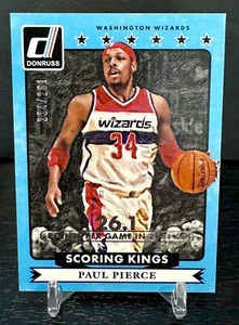 2014-15 Donruss #6 Paul Pierce Scoring Kings Stat Line Season #/261 - Picture 1 of 2