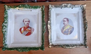 Two Boer War Plates George Wilson John French British Army Commemorative o - Picture 1 of 5