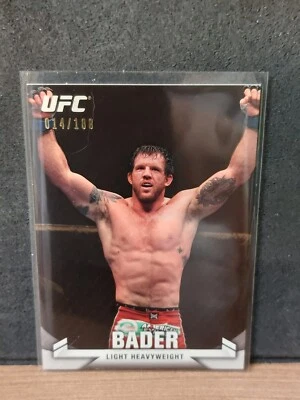 Ryan Bader #9 2013 Topps UFC Knockout Gold #014/188 - Image 1 of 2