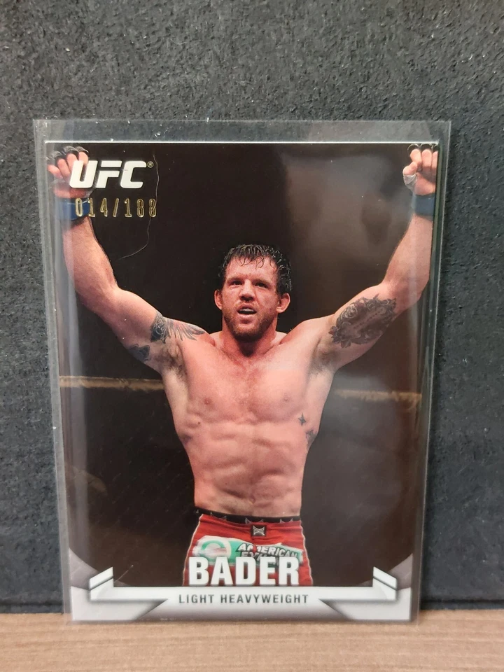 Ryan Bader #9 2013 Topps UFC Knockout Gold #014/188 - Image 1 of 2