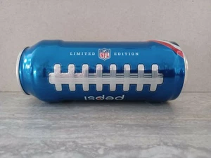 Pepsi Limited Edition NFL Football Schnürsenkel Sammeldose, ungeöffnet, 17,4 oz. - Bild 1 von 6
