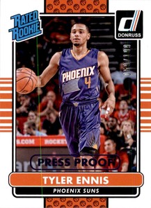 2014-15 Donruss Press Proofs Purple #237 Tyler Ennis /199