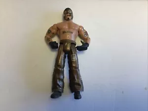 REY MYSTERIO 2007 JAKKS WRESTLING FIGURE RARE WWE WWE HTF RUTHLESS EUROPE BROWN - Picture 1 of 5