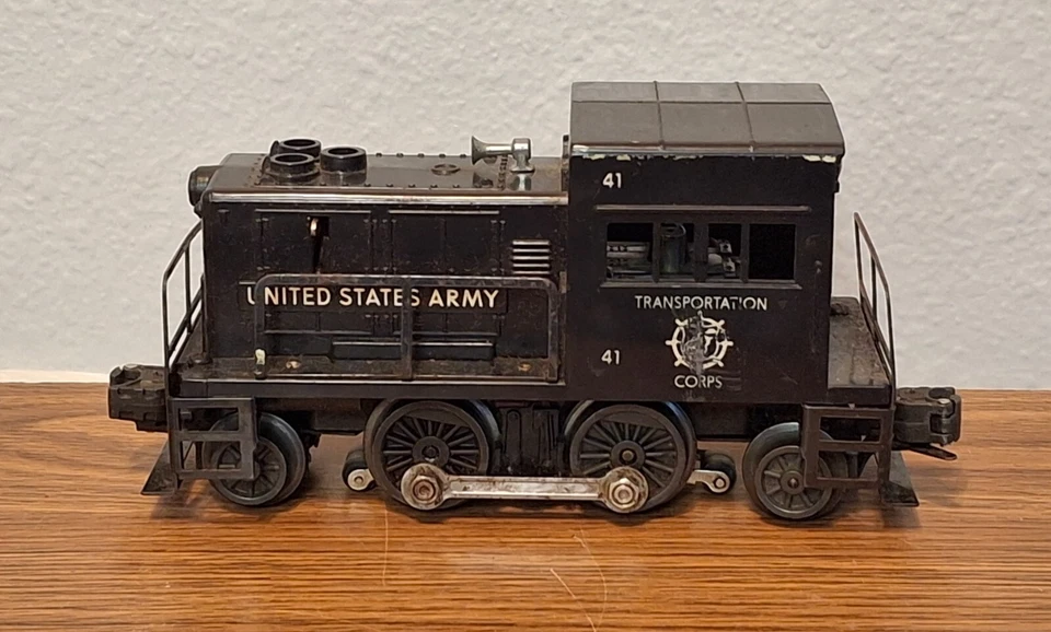 Lionel Trains - U.S. Army Switcher No. 41 - UNTESTED - Image 1 of 1