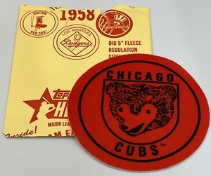 2007 Topps Heritage 1958 Chicago Cubs Team emblema de fieltro - Imagen 1 de 5