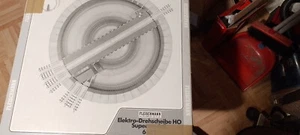 Fleischmann H0 Drehscheibe Modellgleis, gealtert, aus Anlagenrückbau, OVP - Bild 1 von 5