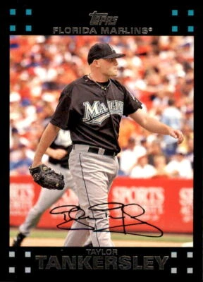 2007 Topps Red Back #579 Taylor Tankersley Florida Marlins - Image 1 of 2