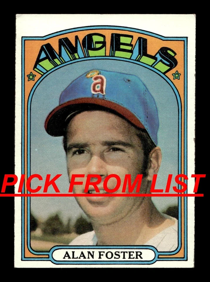 1972 Topps 242-523 EX/EX+ Pick From List All PICTURED dd10 - Image 1 of 1