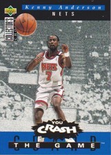 1994-95 Collector's Choice Basketball Crash the Game Assists #A2 Kenny Anderson