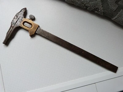 ancien pied a coulisse debut xx eme nominatif grandpoirier - Photo 1/2