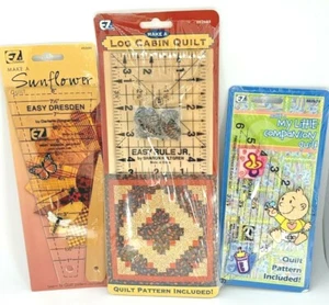 EZ Quilting QUILT TEMPLATE KIT einzeln erhältlich WÄHLEN Sonnenblume/Blockhaus/Baby - Bild 1 von 7