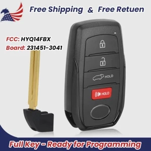 231451-3041 Smart Remote Key Fob HYQ14FBX for 2021 2022 2023 2024 Toyota Venza - Picture 1 of 7
