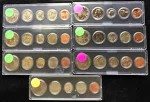7 Birthday Mint sets in Whitman Holders 1-2003,3-1998.1-1992, 1-1990, 1-1988 - Picture 1 of 4
