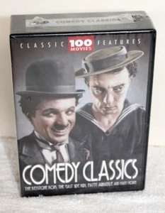 Comedy Classics 100 Movies Classic Features 24 Disc Box Set ~ Brand New Sealed - Picture 1 of 6