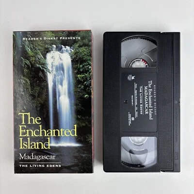 The Enchanted Island: Madagascar: The Living Edens (1998) VHS - Nature Doc - Image 1 of 3