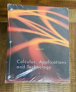 Calculus: Applications and Technology ISBN 978-1-285-13484-0 Brand New Sealed - Picture 1 of 5
