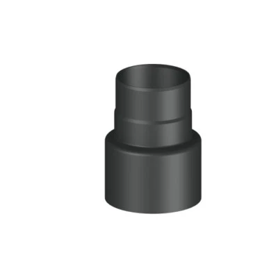 Jeremias Reduzierung Ofenrohr/ Rauchrohr Ø 150-120 mm | schwarz - Bild 1 von 2
