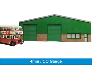 OO Gauge Ultra Low Relief Industrial Warehouse / Modern Unit Model Railway Kit - Picture 1 of 22