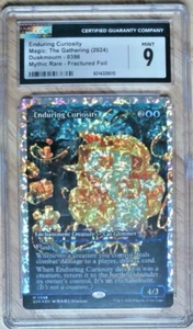 ENDURING CURIOSITY English Duskmourn Fracture Foil Japan Showcase CGC 9 MTG - Picture 1 of 2
