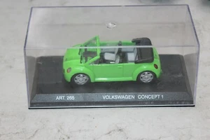 CARS ART 265 - 1994 VOLKSWAGEN CONCEPT 1 BEETLE GREEN VW 1/43 SCALE - Picture 1 of 4