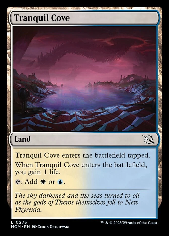 Magic the Gathering (mtg): MOM: Tranquil Cove  (x 4) - Image 1 of 1