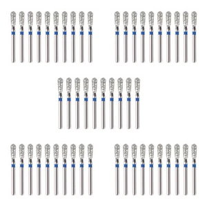 50pcs Frese dentali diamantate FG 1.6MM per manipolo ad alta velocità EX-21 - Imagen 1 de 15