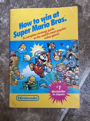 1987 How To Win At Super Mario Bros. Complete Strategy Guide. Made In Japan - Image 1 of 2