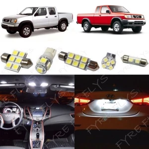8x White LED lights interior package kit fits 1999-2004 Nissan Frontier NF2W - Bild 1 von 9