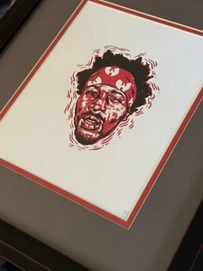 Regan Russell Framed Rza Print Set Of 2 Wutang Prints #3/12 - Picture 1 of 8