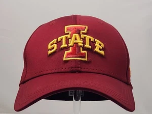 New Era NCAA Iowa State Cyclones Maroon 39THIRTY Small/Medium Stretch Fit Hat - Picture 1 of 4
