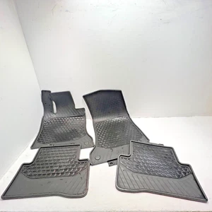 10-16 MERCEDES E350 W212 FRONT & REAR LEFT RIGHT SET ALL WEATHER RUBBER MAT OEM - Picture 1 of 24