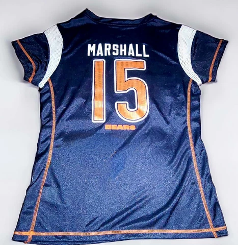 Nike Women's Chicago Bears Brandon Marshall NFL On Field Jersey Blue Size Medium Cover