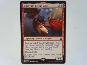 Khorvath Brightflame Battlebond - Magic the Gathering Red - Picture 1 of 2
