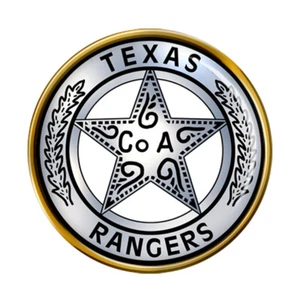 Texas Ranger Division Pin Badge