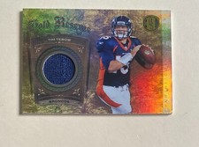 2011 Panini Gold Standard Gold Reserve Materials #5 Tim Tebow /99 Jersey #X1159
