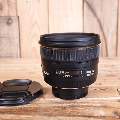 Sigma 50mm f/1.4 EX DG HSM Prime Lens for Nikon - AF Not Working - Image 1 of 4