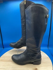 Merona Womens Sz US6/UK4/EU36 Black Knee High Boots - Picture 1 of 14