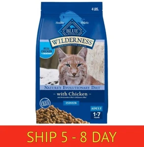 Blue Buffalo Wilderness Natural High-Protein, Grain-F...Chicken, 4-lb. Bag (w16) - Picture 1 of 10