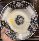 Jardinière U&C Sarreguemines Plat Vaisselle Faïence Fleur Service Ancien 2