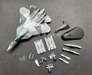 Wltk Russia Sukhoi Su-57 Felon Stealth Fighter Camouflage 1/100 Diecast Model - Picture 1 of 15