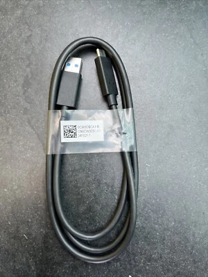 Genunie Dell USB-C To USB-A 3.2 Gen 1 FAST ThunderBolt Charge Cable 1m - New - Image 1 of 4