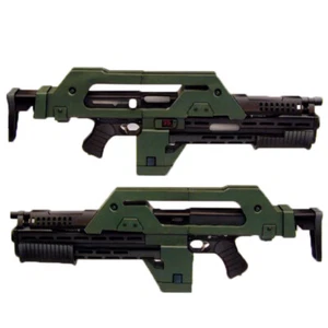 New Diy 85cm(l) 1/1 Scale M41-a Pulse Assault Rifle 3d Paper Model Puzzle Kit - Picture 1 of 7