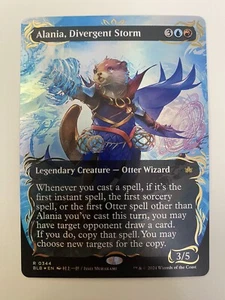 Alania, Divergent Storm (0344) *LÁMINA ELEVADA SIN BORDES* Bloomburrow MT/NM MTG - Imagen 1 de 12