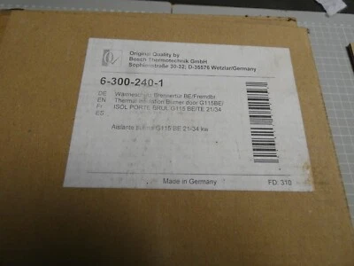 Bosch Heat Shield Burner Door 6-300-240-1 - Image 1 of 4